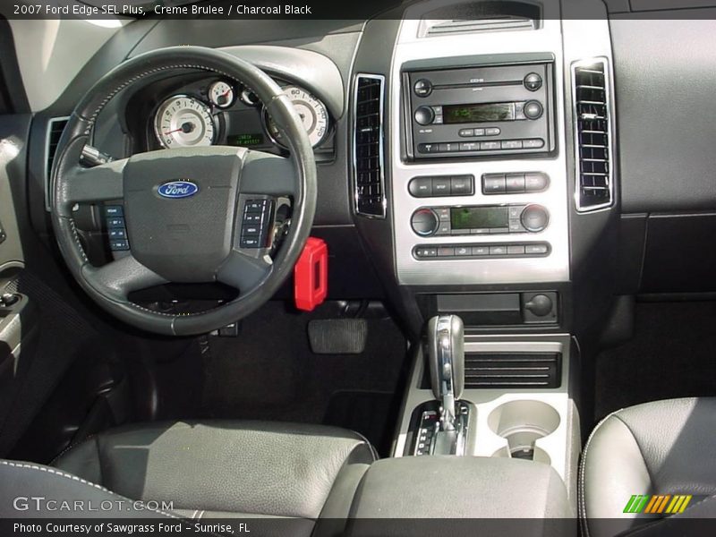 Creme Brulee / Charcoal Black 2007 Ford Edge SEL Plus