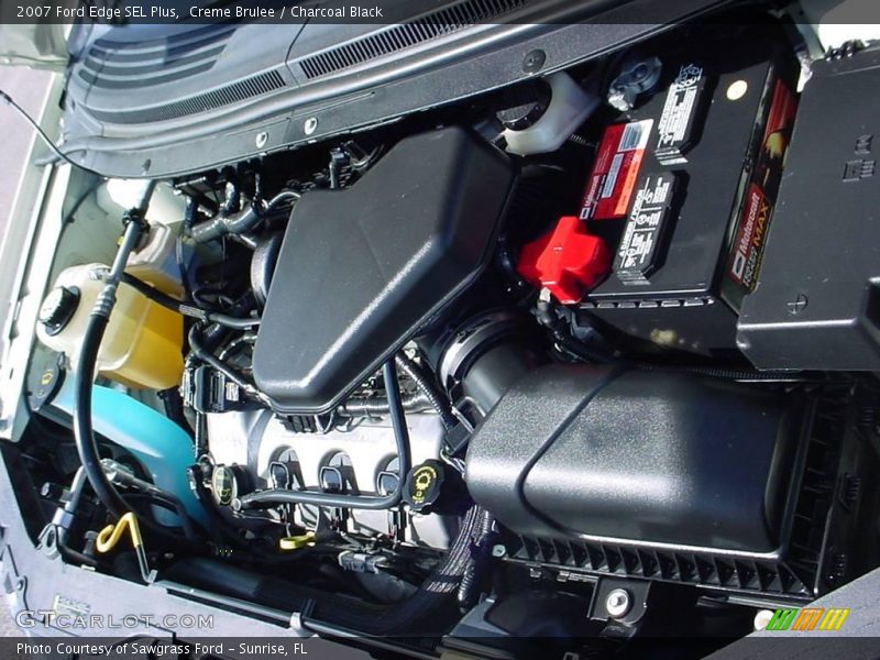 Creme Brulee / Charcoal Black 2007 Ford Edge SEL Plus