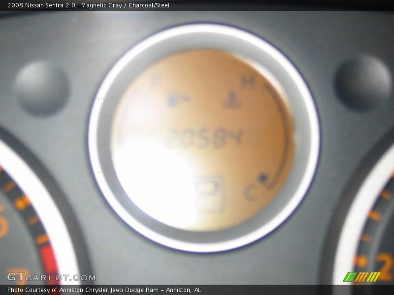 Magnetic Gray / Charcoal/Steel 2008 Nissan Sentra 2.0