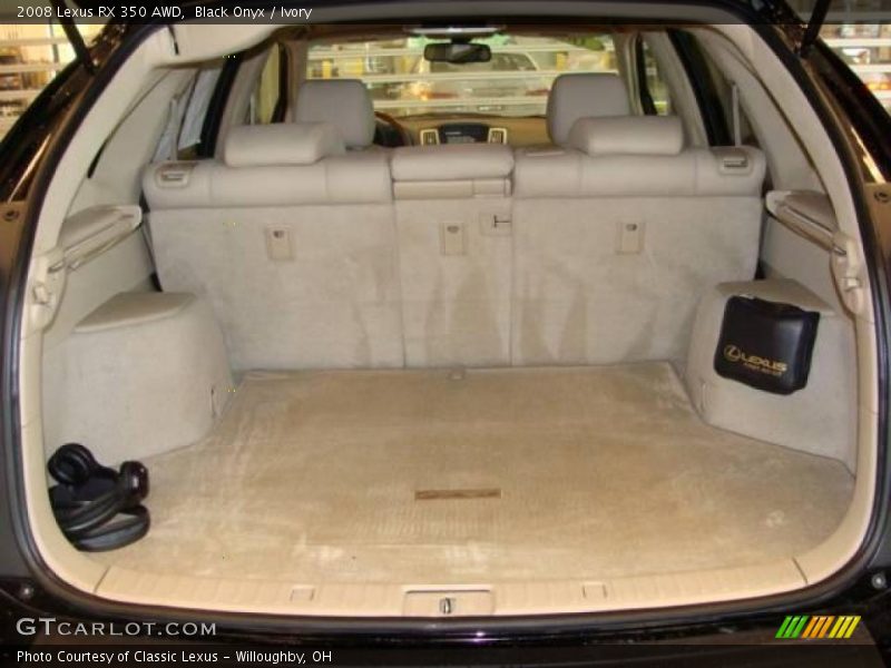 Black Onyx / Ivory 2008 Lexus RX 350 AWD