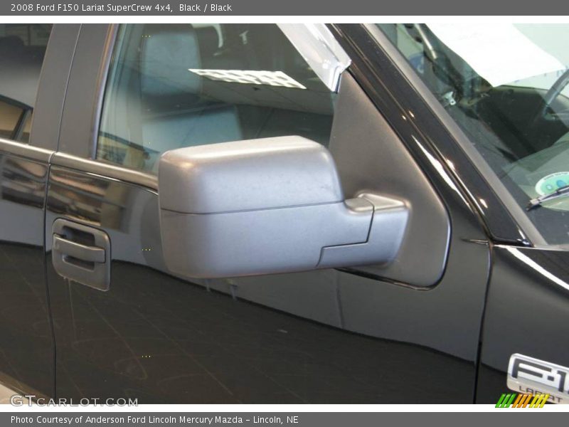 Black / Black 2008 Ford F150 Lariat SuperCrew 4x4