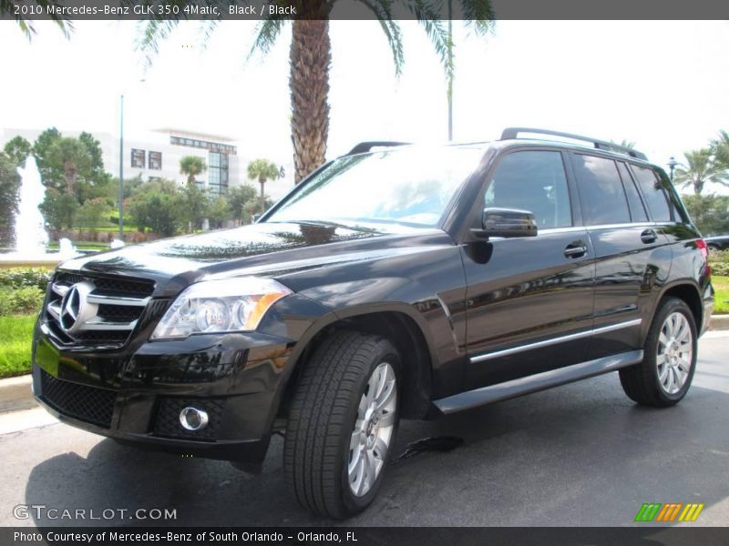 Black / Black 2010 Mercedes-Benz GLK 350 4Matic