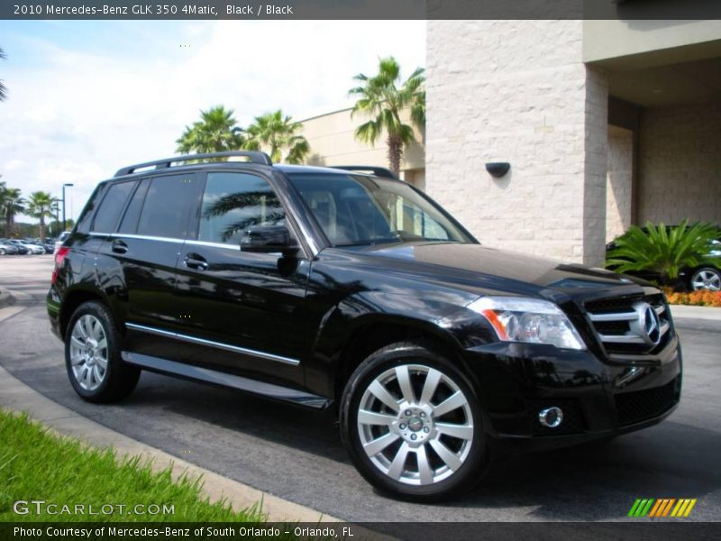 Black / Black 2010 Mercedes-Benz GLK 350 4Matic