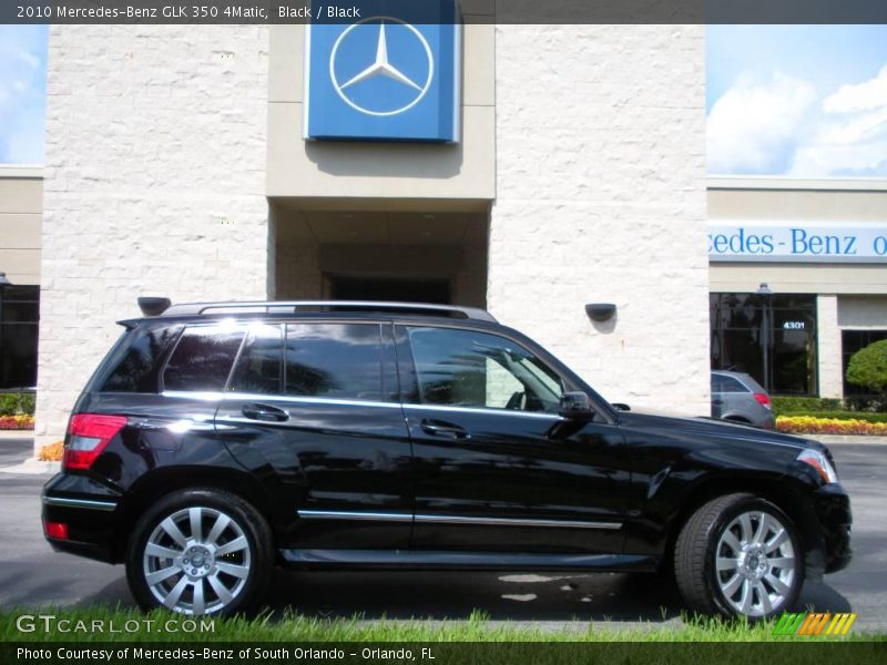 Black / Black 2010 Mercedes-Benz GLK 350 4Matic