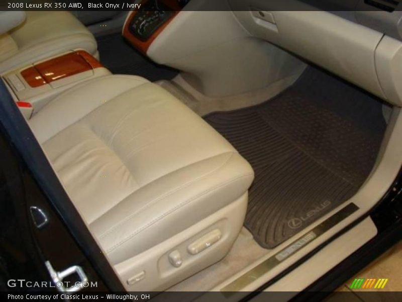 Black Onyx / Ivory 2008 Lexus RX 350 AWD