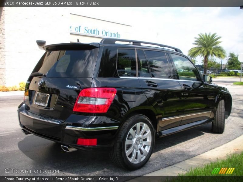 Black / Black 2010 Mercedes-Benz GLK 350 4Matic