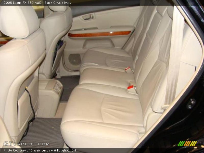 Black Onyx / Ivory 2008 Lexus RX 350 AWD