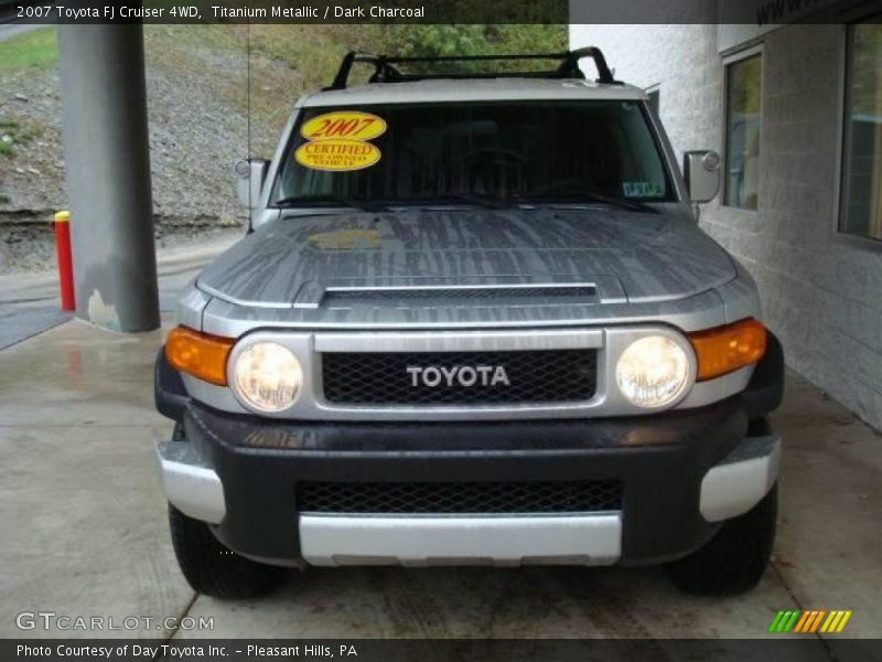 Titanium Metallic / Dark Charcoal 2007 Toyota FJ Cruiser 4WD