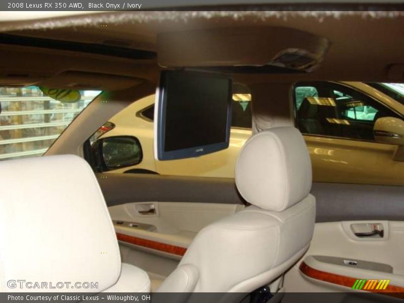 Black Onyx / Ivory 2008 Lexus RX 350 AWD