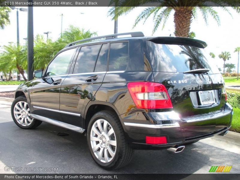 Black / Black 2010 Mercedes-Benz GLK 350 4Matic