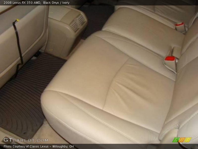 Black Onyx / Ivory 2008 Lexus RX 350 AWD