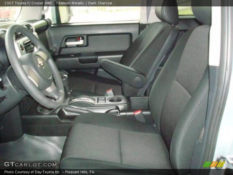 Titanium Metallic / Dark Charcoal 2007 Toyota FJ Cruiser 4WD