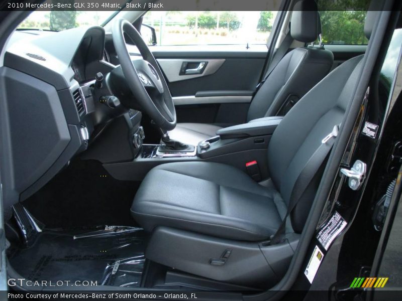 Black / Black 2010 Mercedes-Benz GLK 350 4Matic