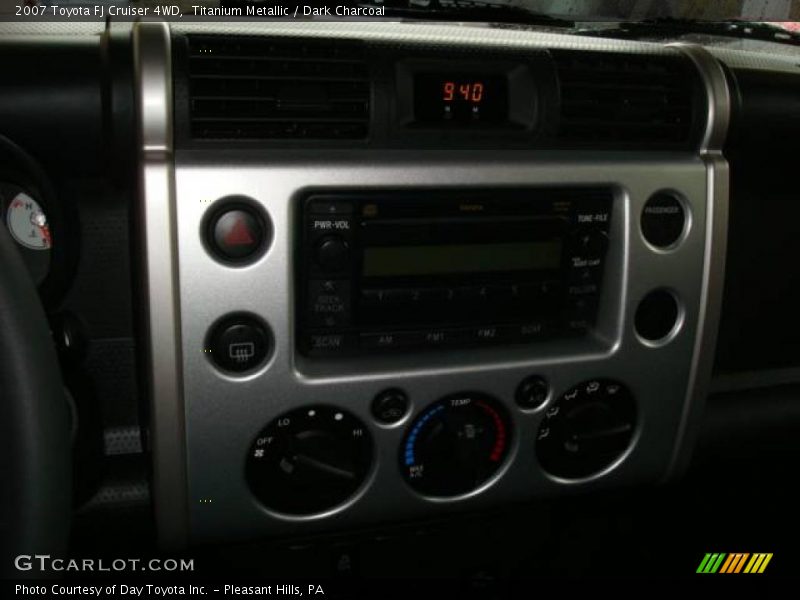 Titanium Metallic / Dark Charcoal 2007 Toyota FJ Cruiser 4WD