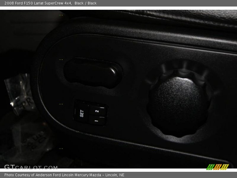 Black / Black 2008 Ford F150 Lariat SuperCrew 4x4
