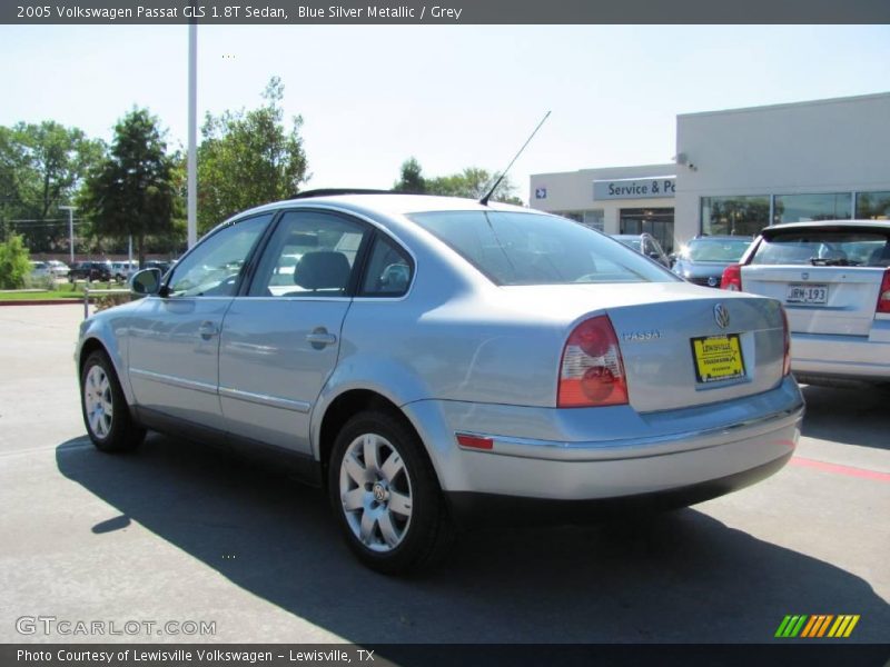 Blue Silver Metallic / Grey 2005 Volkswagen Passat GLS 1.8T Sedan