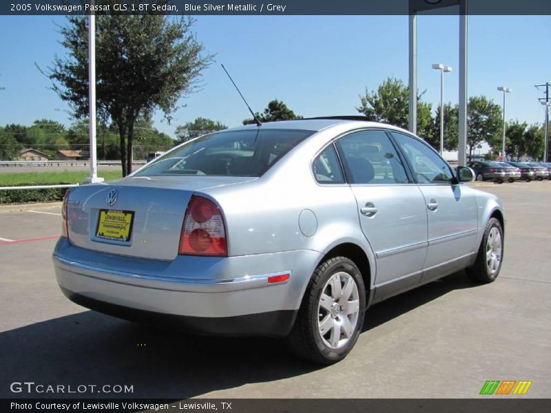 Blue Silver Metallic / Grey 2005 Volkswagen Passat GLS 1.8T Sedan