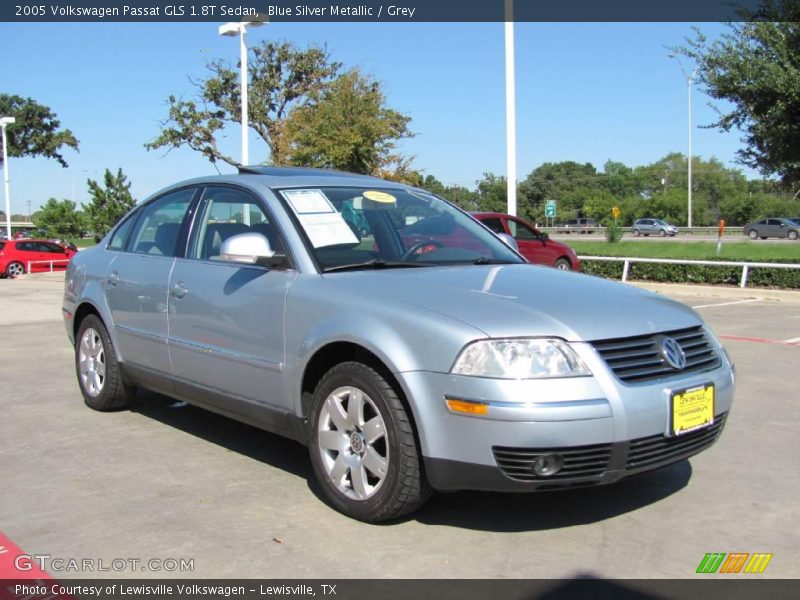Blue Silver Metallic / Grey 2005 Volkswagen Passat GLS 1.8T Sedan