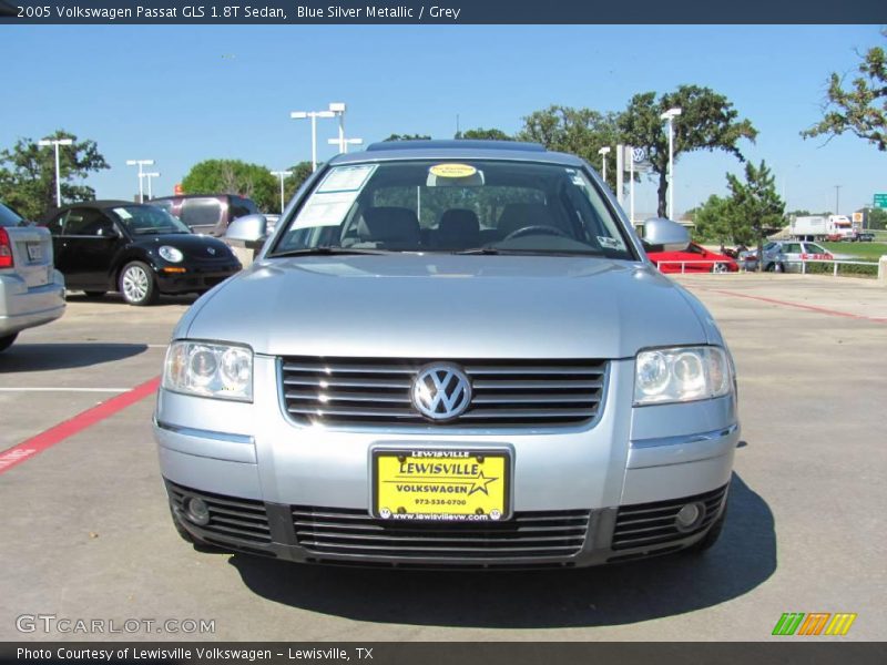 Blue Silver Metallic / Grey 2005 Volkswagen Passat GLS 1.8T Sedan