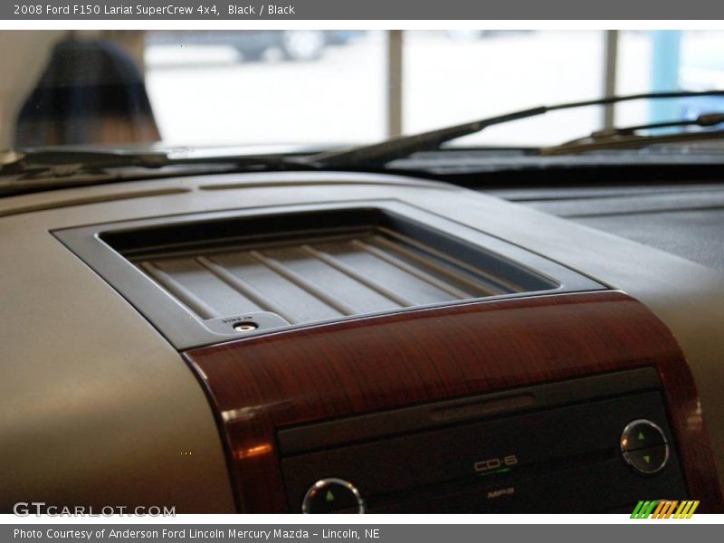 Black / Black 2008 Ford F150 Lariat SuperCrew 4x4