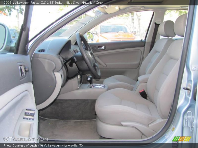 Blue Silver Metallic / Grey 2005 Volkswagen Passat GLS 1.8T Sedan