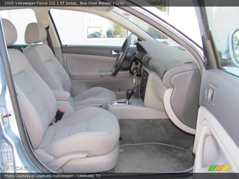 Blue Silver Metallic / Grey 2005 Volkswagen Passat GLS 1.8T Sedan