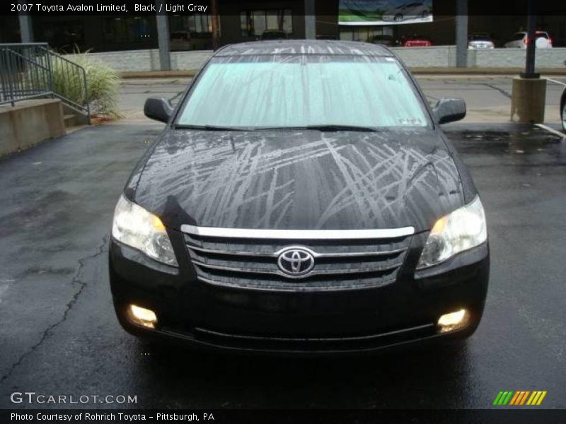 Black / Light Gray 2007 Toyota Avalon Limited