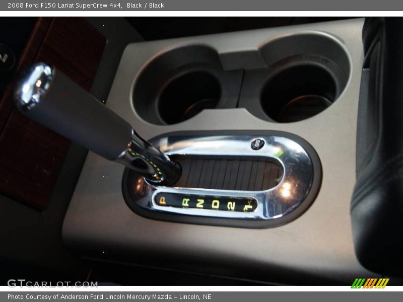 Black / Black 2008 Ford F150 Lariat SuperCrew 4x4