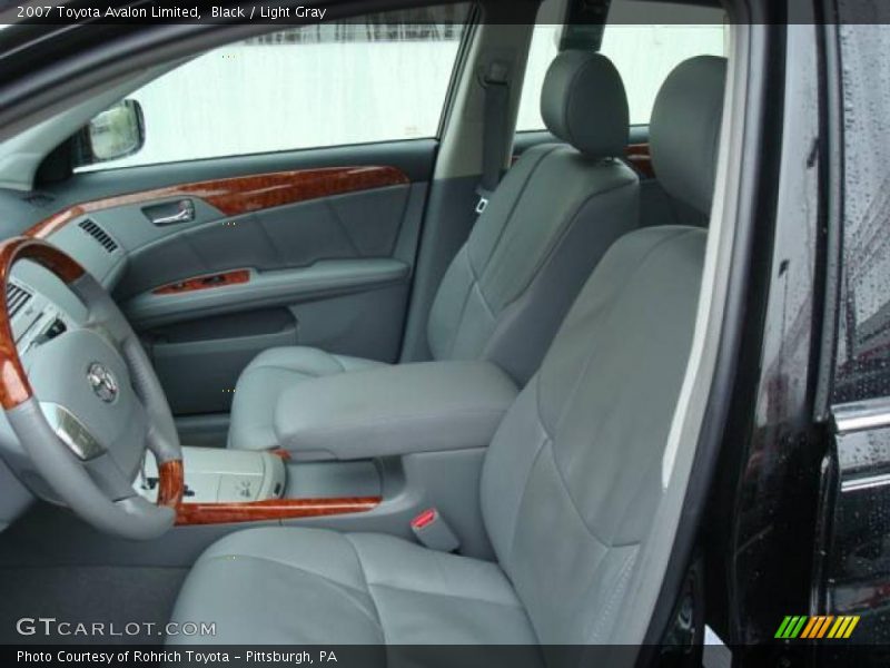 Black / Light Gray 2007 Toyota Avalon Limited