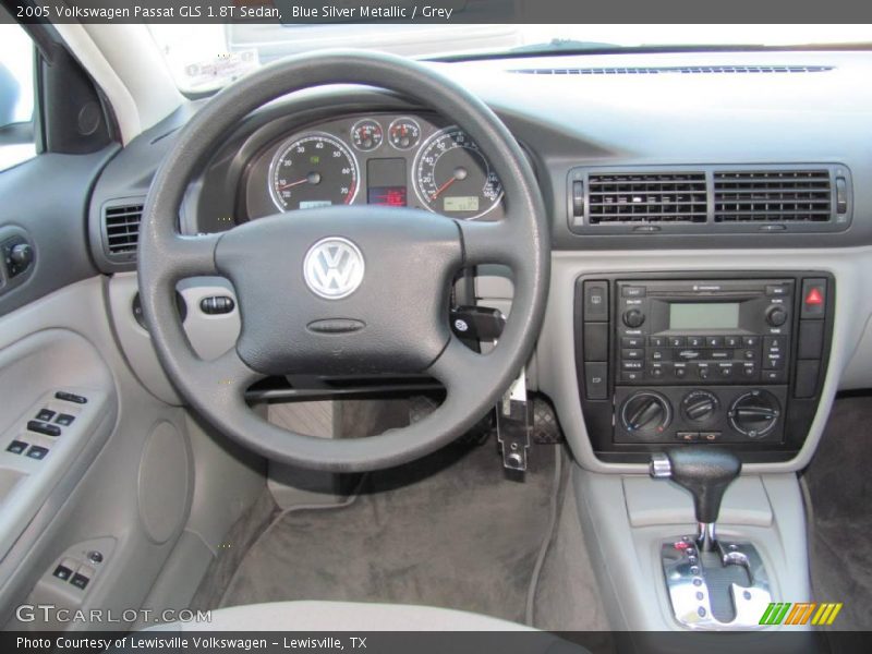 Blue Silver Metallic / Grey 2005 Volkswagen Passat GLS 1.8T Sedan