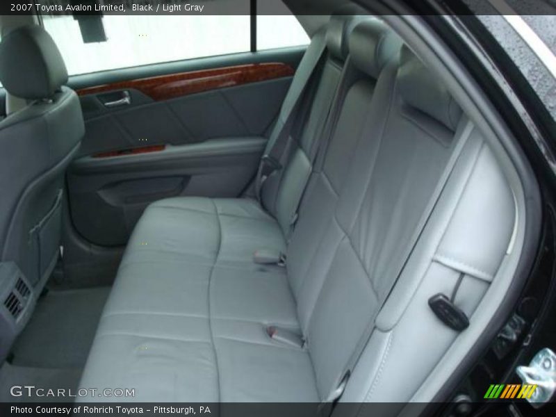 Black / Light Gray 2007 Toyota Avalon Limited