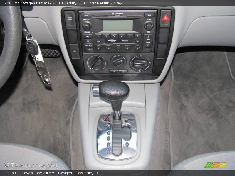 Blue Silver Metallic / Grey 2005 Volkswagen Passat GLS 1.8T Sedan