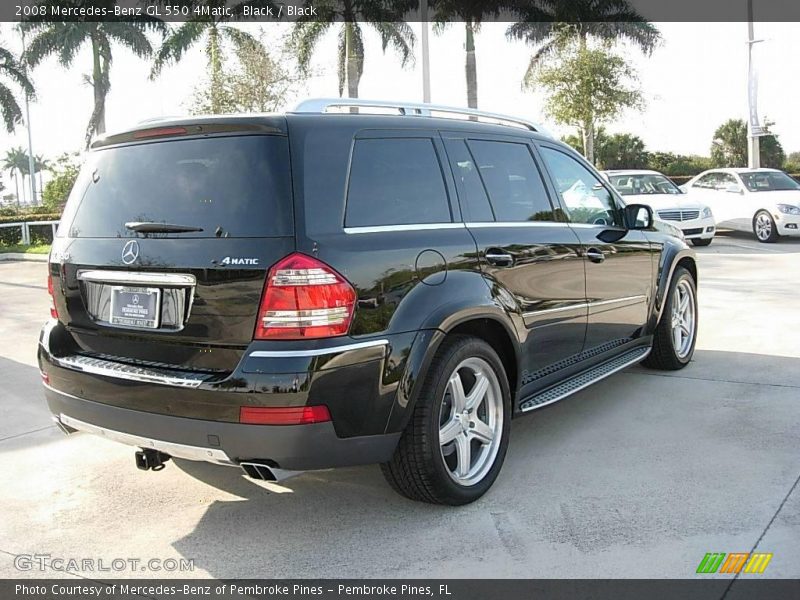 Black / Black 2008 Mercedes-Benz GL 550 4Matic