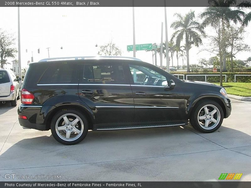 Black / Black 2008 Mercedes-Benz GL 550 4Matic