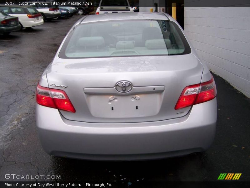 Titanium Metallic / Ash 2007 Toyota Camry CE