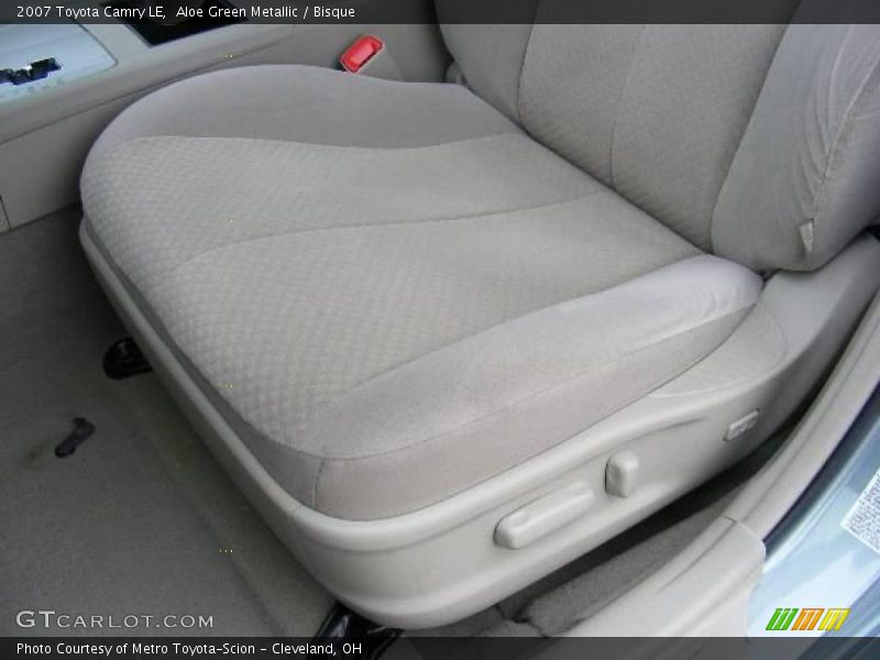 Aloe Green Metallic / Bisque 2007 Toyota Camry LE