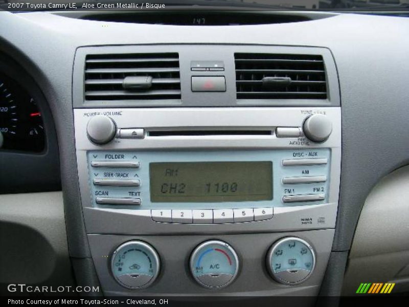 Aloe Green Metallic / Bisque 2007 Toyota Camry LE