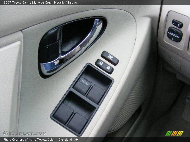 Aloe Green Metallic / Bisque 2007 Toyota Camry LE