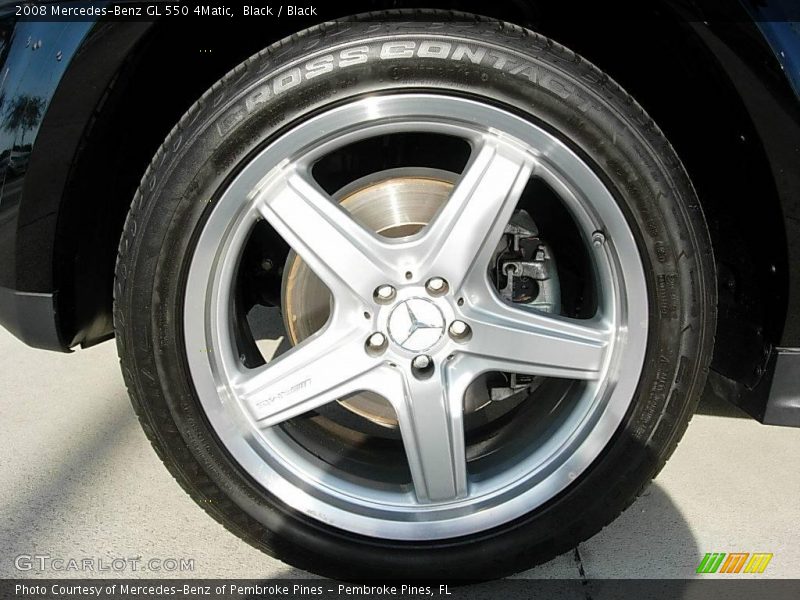 Black / Black 2008 Mercedes-Benz GL 550 4Matic
