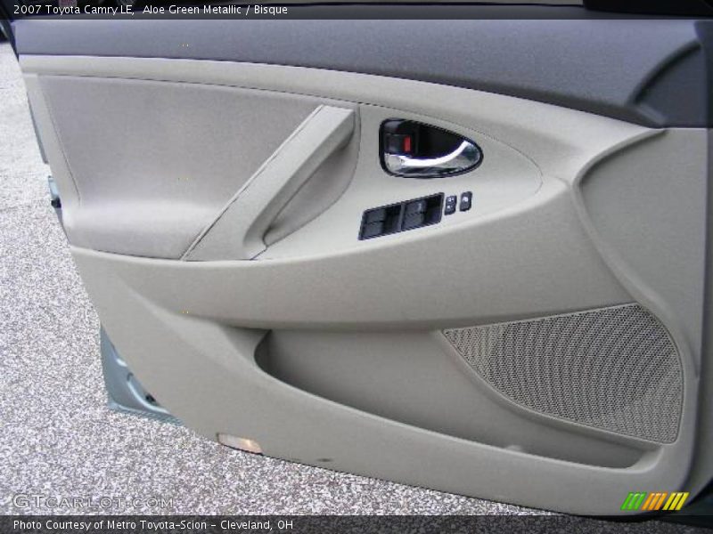 Aloe Green Metallic / Bisque 2007 Toyota Camry LE