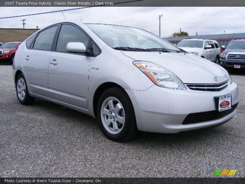 Classic Silver Metallic / Dark Gray 2007 Toyota Prius Hybrid