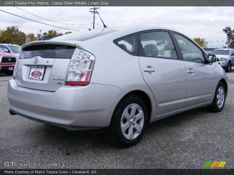 Classic Silver Metallic / Dark Gray 2007 Toyota Prius Hybrid