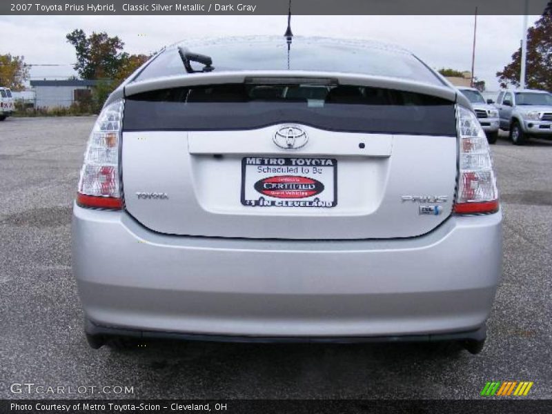 Classic Silver Metallic / Dark Gray 2007 Toyota Prius Hybrid