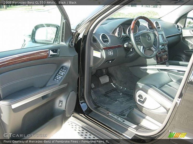 Black / Black 2008 Mercedes-Benz GL 550 4Matic