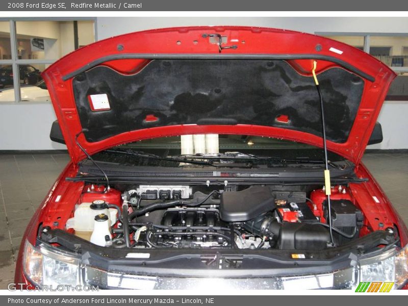 Redfire Metallic / Camel 2008 Ford Edge SE