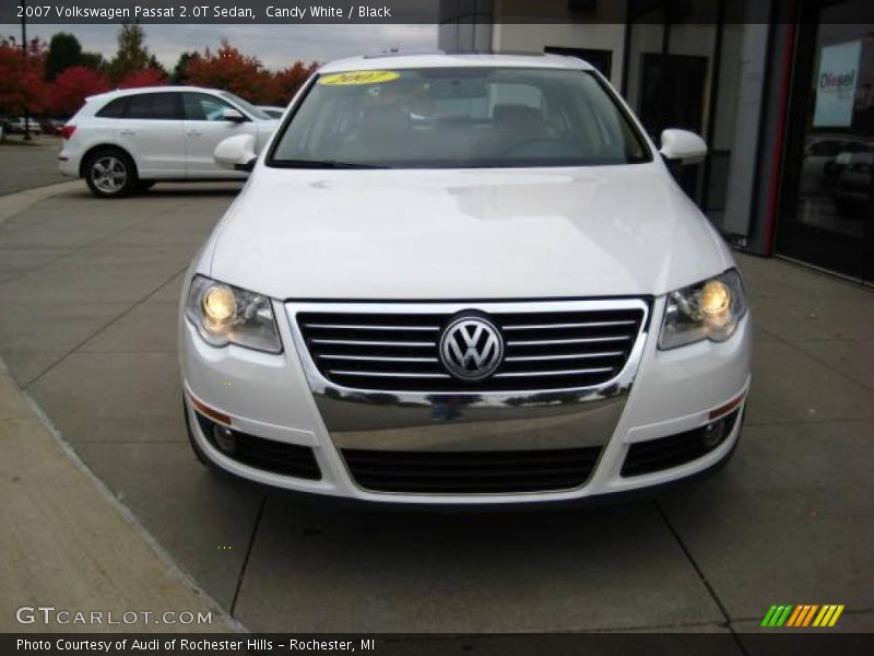 Candy White / Black 2007 Volkswagen Passat 2.0T Sedan