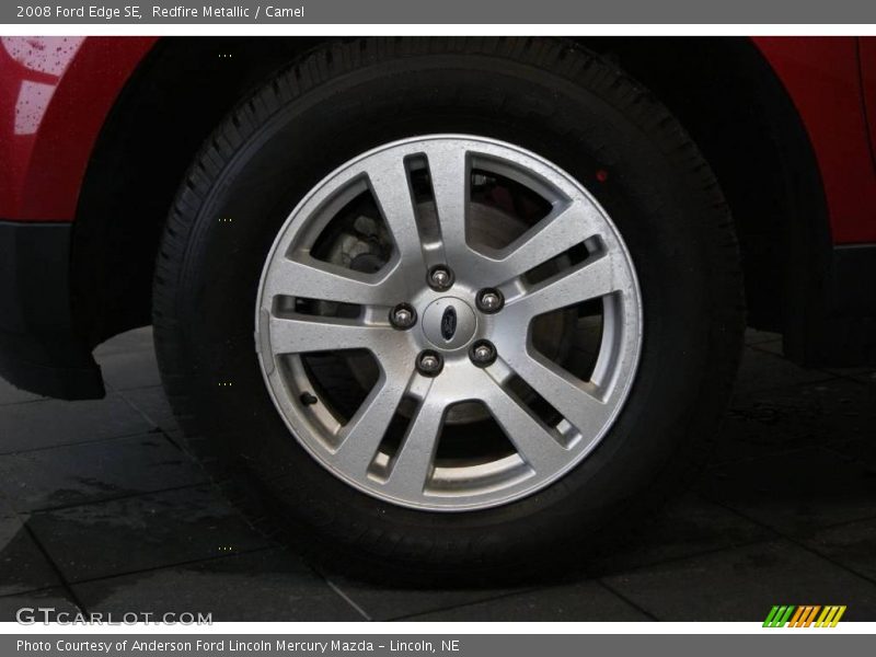 Redfire Metallic / Camel 2008 Ford Edge SE