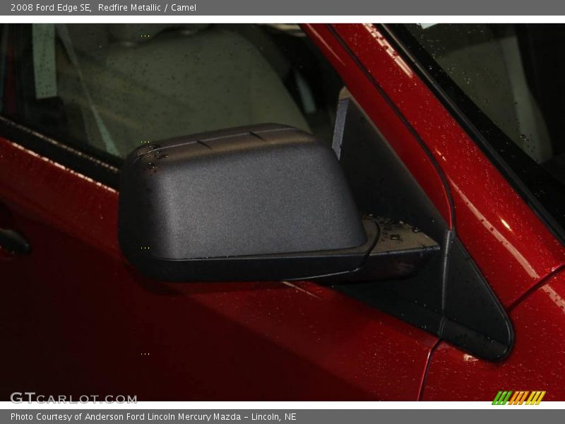 Redfire Metallic / Camel 2008 Ford Edge SE