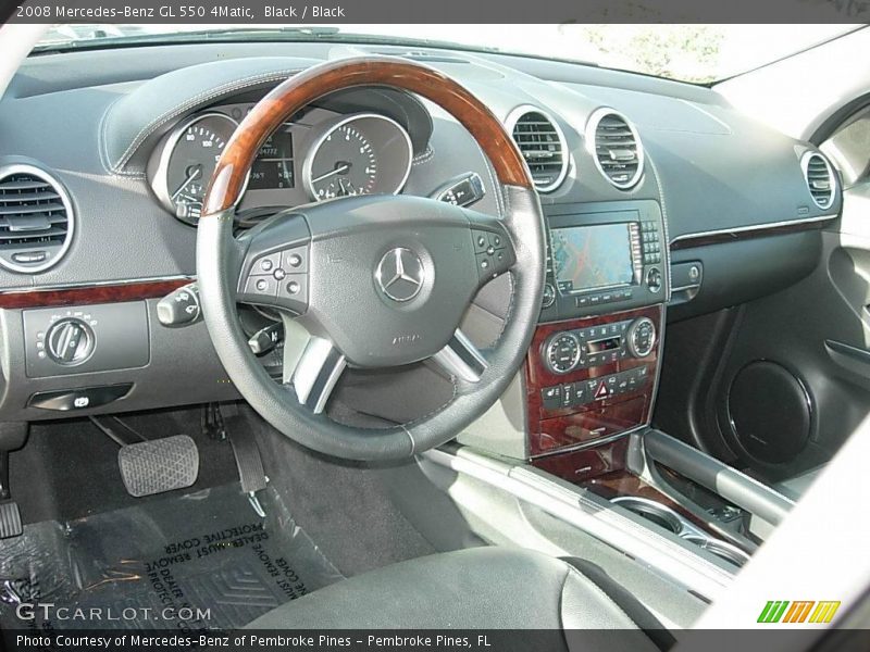 Black / Black 2008 Mercedes-Benz GL 550 4Matic