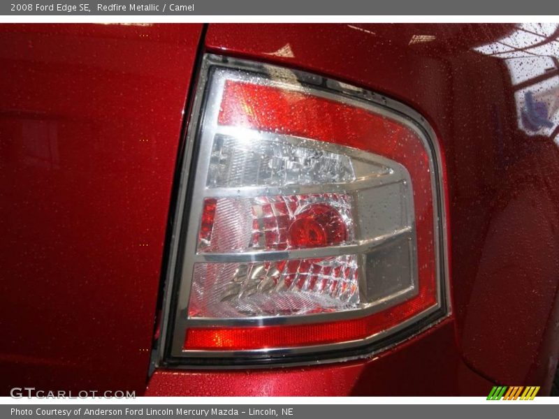 Redfire Metallic / Camel 2008 Ford Edge SE